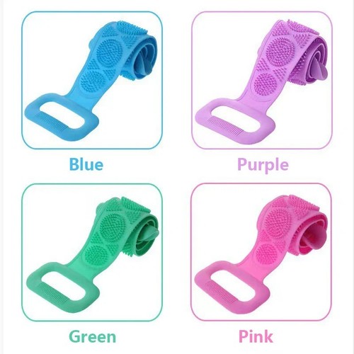 Silicone back scrubber bath - scrubber,