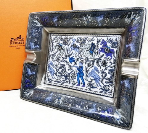 Hermes cigar ashtray - cigar, porcelain