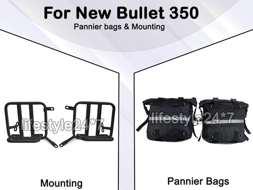 Canvas pannier bags - bags, &
