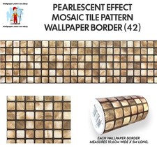 Pearlescent Effect Mosaic Tile