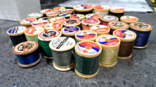 33 vintage Sylko cotton reels. some new