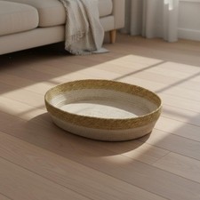 Oval Cooling Cat Bed