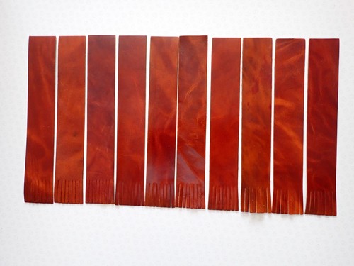 Brown leather blank - 10, x