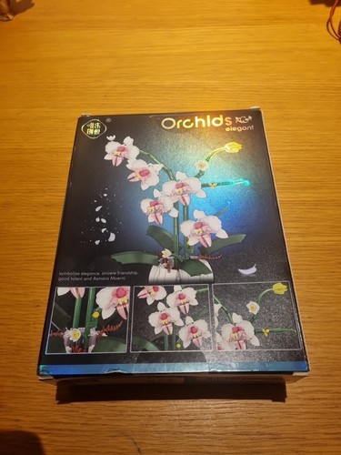 Orchid flower building blocks - orchid,