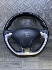 10-18 CITROEN DS3/BERLINGO 3 SPOKE LEATHER STEERING WHEEL WITH AIRBAG