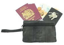 Black Leather Safety Money