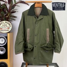Incredible 90s VENTILE (38”) Field Coat Jacket Handmade in England Vintage GRAIL