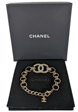 Chanel CC Logo Rhinestone