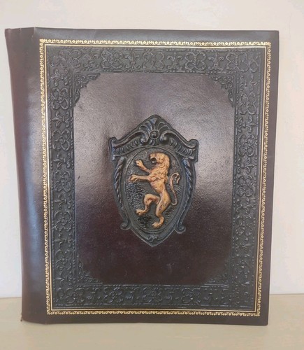 Vintage photo album - photo, brown