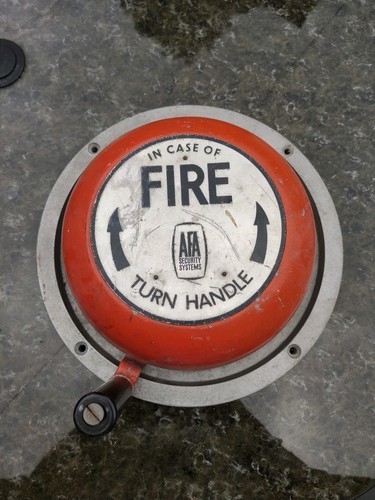 Vintage manual rotary fire - manual, /