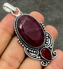 Ruby Pendant Gemstone 925