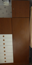 1970s MFI Teak Effect Single