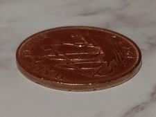 1943 George VI Half Penny Coin
