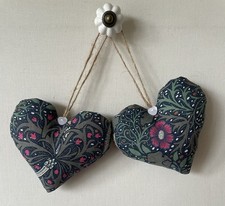 Pair Of Heart Door Hangers In