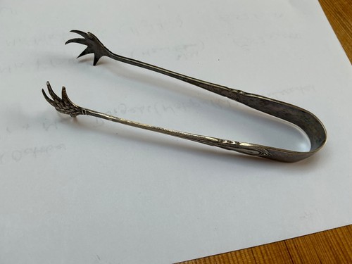 Vintage bird claw silver - vintage,