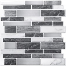 3D Marble Backsplash Wall