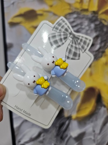 Miffy hair clips cute - ,