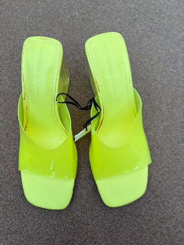 Bershka neon yellow - bershka,