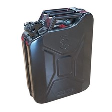 Black Steel Jerry Can For