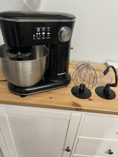 Daewoo 1000W 5L Baking Stand Mixer Kit Whip Knead Whisk Stainless Steel 12 Speed