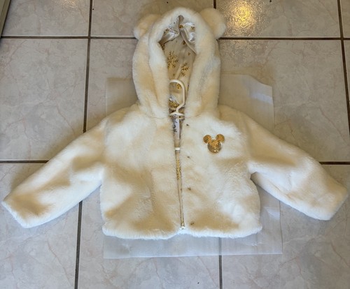 Disney hooded faux - disney, fur