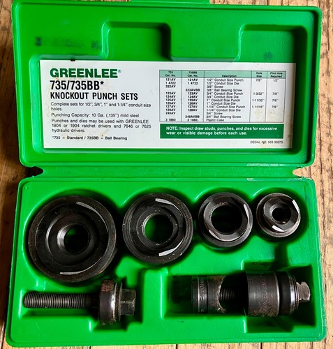 Greenlee 735bb ball - ball, bearing