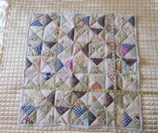handmade patchwork quilt