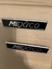 Escort Mk1 Mexico wing badges