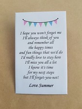 Personalised Gift Present Teacher Nursery Teaching Assistant Pre School Seeds 