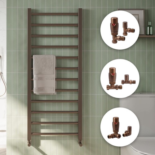 Brushed bronze bathroom - brushed,