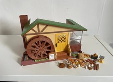 Vintage Sylvanian Families Watermill Bakery Shop Building Calico Critters