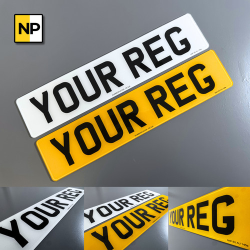 Premium number plates - 2d,