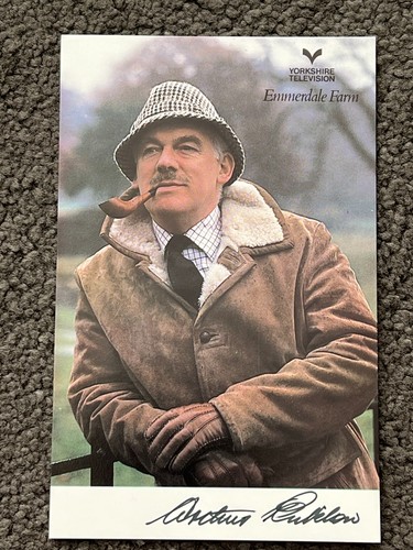 Hand signed emmerdale - hand,