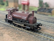 Hornby OO R174 Class 0F Pug 0-4-0ST No.4 'Huntley & Palmer' in Brown