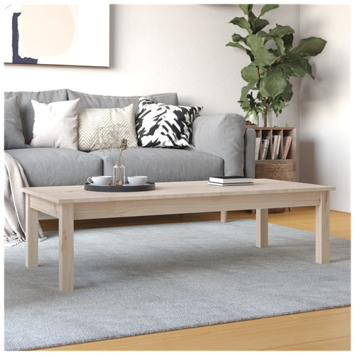 Coffee table solid pine - table,