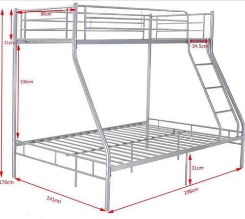 Bunk beds with mattresses - bunk,