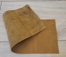 Tan Old English 14" x 5.5 Inches 100% Italian leather offcut Patch Repair Craft