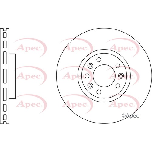 Brake discs vented for - 2x,