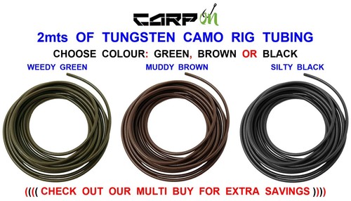 Carp tungsten rig tube 2m - tungsten,