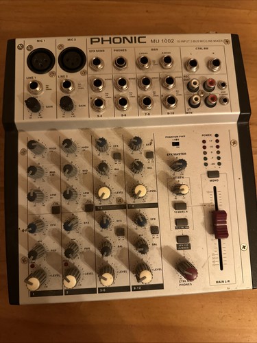 Phonic 1002 input 2 bus - mu, 10-input