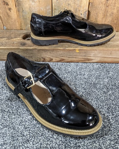 Clarks somerset black patent - clarks,