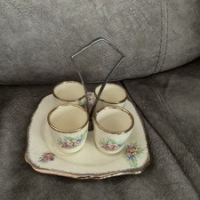 Vintage Kensington Ware KPB Egg Cups And Stand