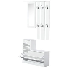 HOMCOM Entryway Organizer Shoe