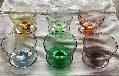Vintage set coloured - set, of