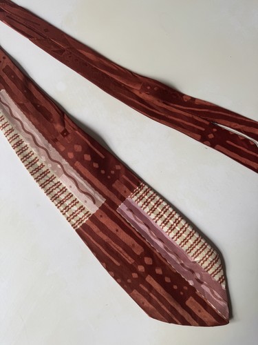 Vintage abstract tie 1950s - vintage,