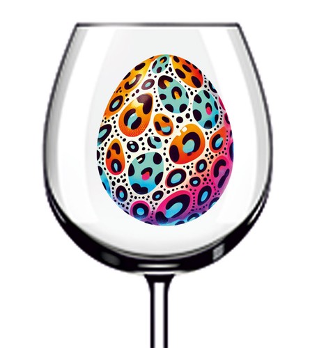 12x easter leopard egg - 12x,