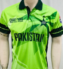 Men Pakistan Cricket Jersey 2025 ICC Champion Trophy( Size Large) L27" -W20"