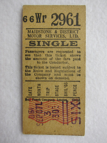 Bus tram ticket - ticket,