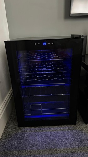 Homcom wine cooler fridge - wine, 20