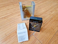 Vintage Braun Reflex Control Travel Alarm Clock Type 4751 AB35 rs Dietrich Lubs